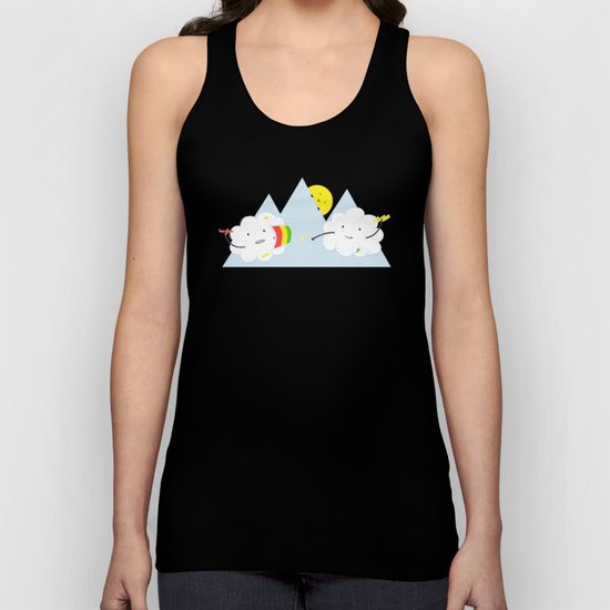 Cloud Fight Unisex Tank Top