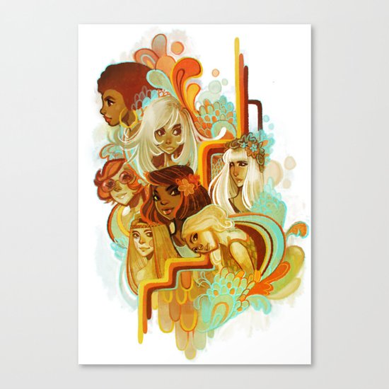 Disco Canvas Print