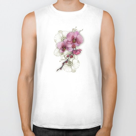 tiny, perfect beauty Biker Tank