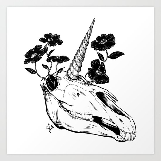 The Death of Magic Art Print