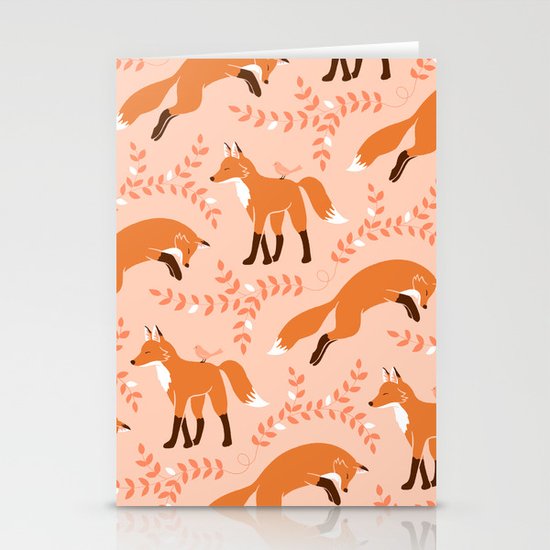 Socks the Fox - Dawn Stationery Cards
