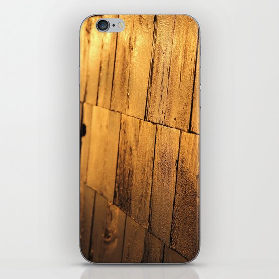 Golden Shingles iPhone & iPod Skin