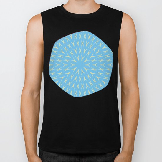 PCT2 Fractal in Summer Biker Tank