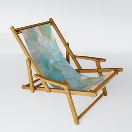 Ocean Hue Sea Glass Sling Chair