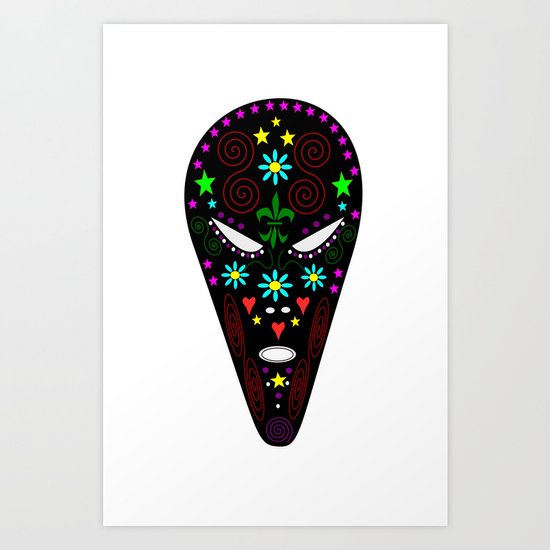 sugar extra terrestrial Art Print