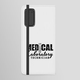 Medical Laboratory Technician Doctor Lab Tech Android Wallet Case