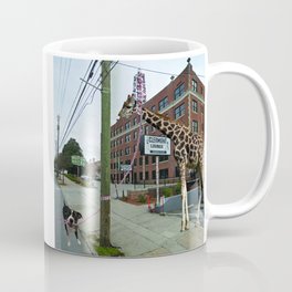 giraffe Coffee Mug | Digital Manipulation, Photo 