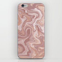 Astro Marble - Red, Pink, Clay, Boho iPhone Skin