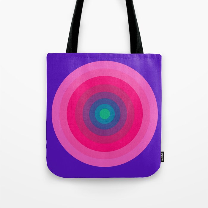 Panton Retro Target Tote Bag