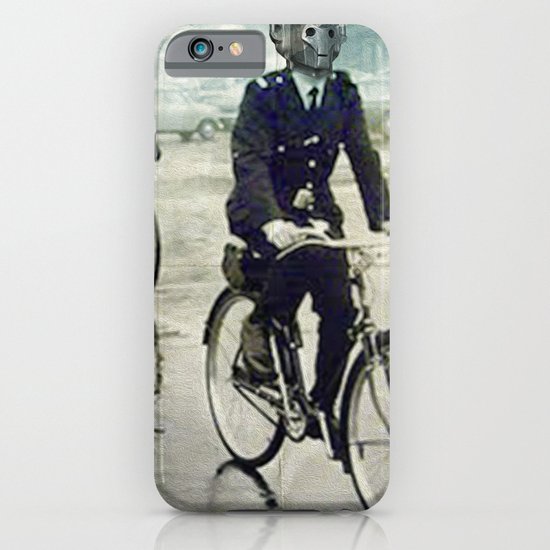 Cybermen on bikes iPhone & iPod Case