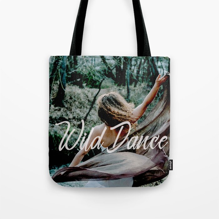 Wild Dancing Woman Tote Bag