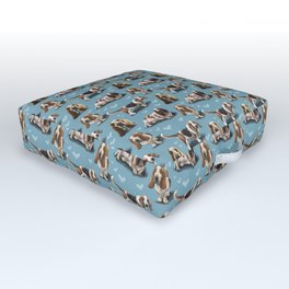 The Basset Hound Outdoor Floor Cushion