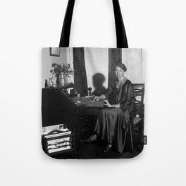 Eleanor Roosevelt At Her Desk - Circa 1933 Tote Bag