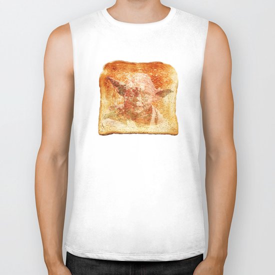 yoda toast Biker Tank