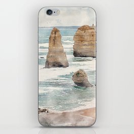 The Apostles Watercolour iPhone Skin