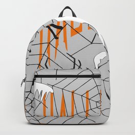 Ghost Halloween Spider Backpack | Graphicdesign, Net, Halloween, Illustration, Typograhpy, Halloweendesign, Angry, Graphic, Ghosts, Spiderweb 