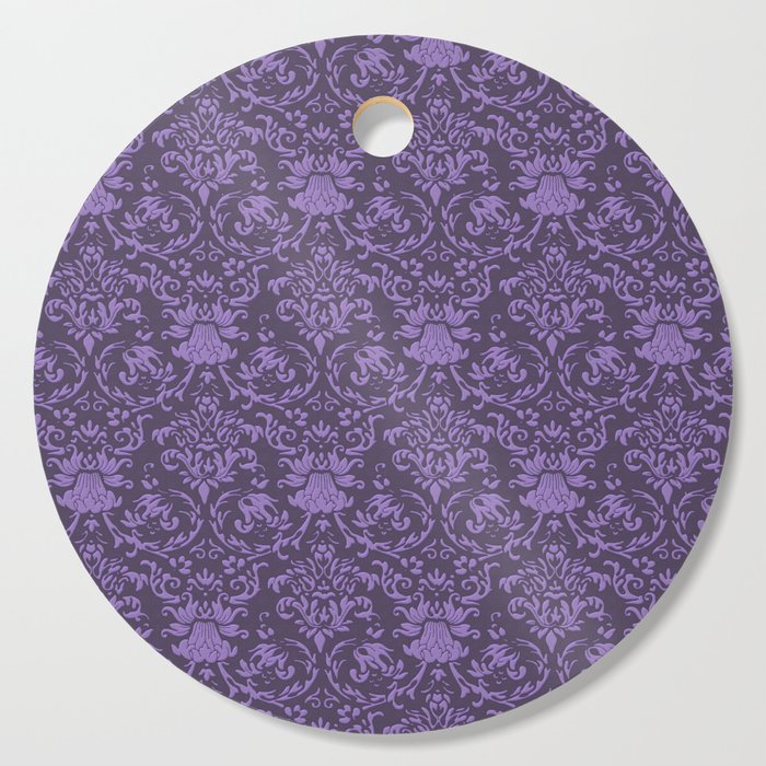 Purple Victorian Gothic Cutting Board