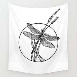 Dragonfly Summer Wall Tapestry
