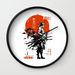Zoro JAP Wall Clock | Saitama, Ink, Comic, Graphite, Pirates, Graphicdesign, Pop Art, Anime, Cosplay, Samurai 