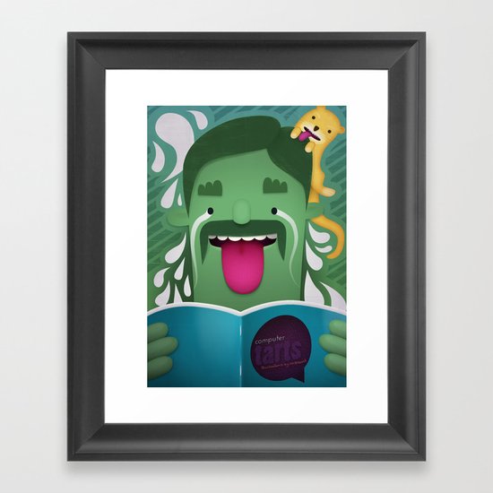 Money Shot Framed Art Print