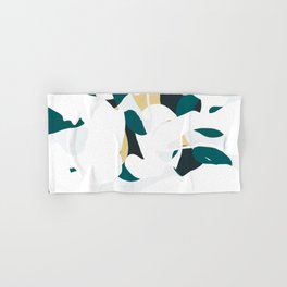 Scandinavian abstract splatter pattern 04 Hand & Bath Towel