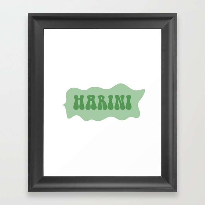 Harini Framed Art Print