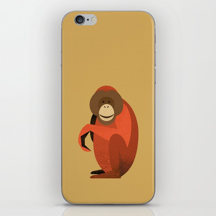 Whimsy Orangutan iPhone Skin
