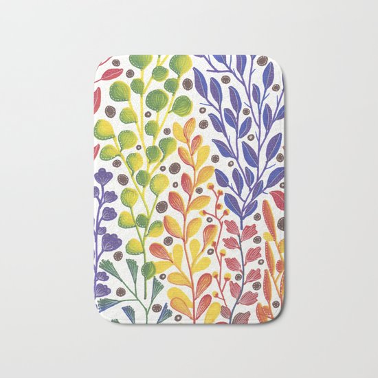 Spring vibes II Bath Mat