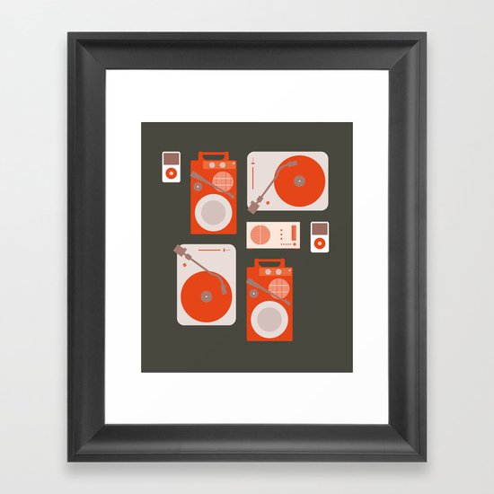 Music Lover Framed Art Print