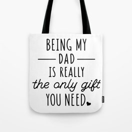 Funny Father's Day Gift Tote Bag