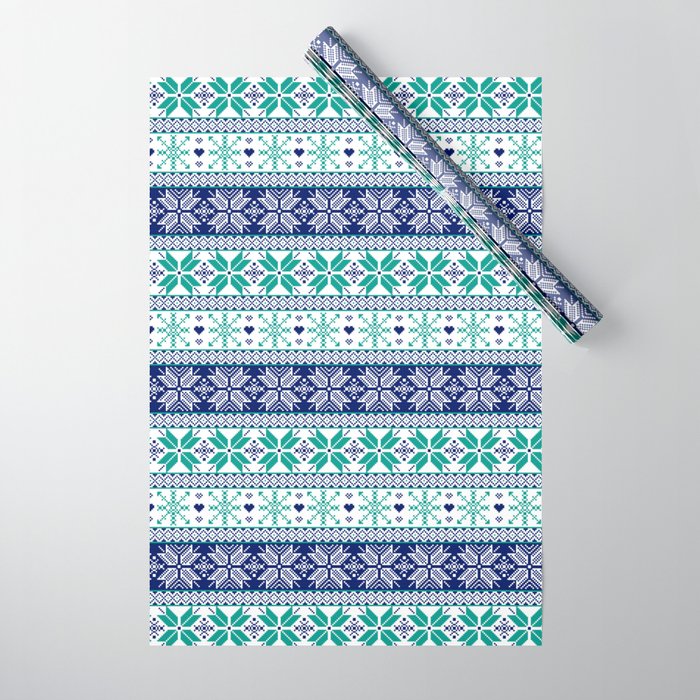 Turquoise wrapping paper deals