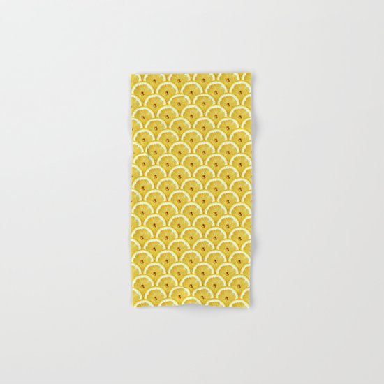 Lemons are watching you! Hand & Bath Towel