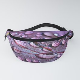 Drops in Shades of Purple Fanny Pack