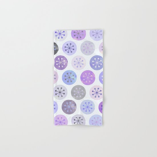 Watercolor Lovely Pattern VI Hand & Bath Towel