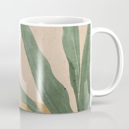 Abstract Art Tropical Leaves 4 Coffee Mug