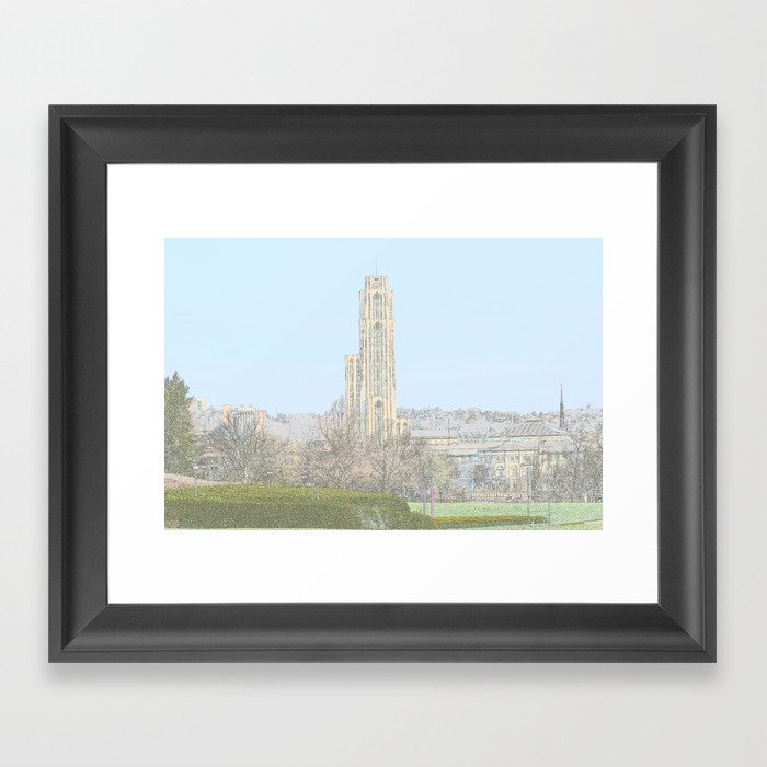 Cathedral of Learning 2 Framed Art Print