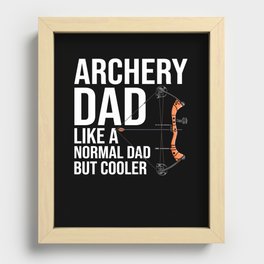 Archery Bows Arrows Deer Hunting Archer Recessed Framed Print