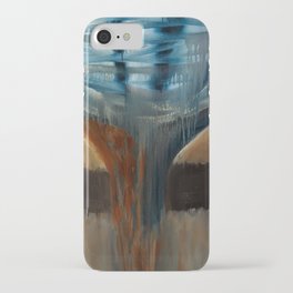 Abstract painting swallow iPhone Case