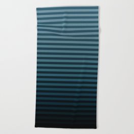 Stripeylicious OceanBlue Beach Towel