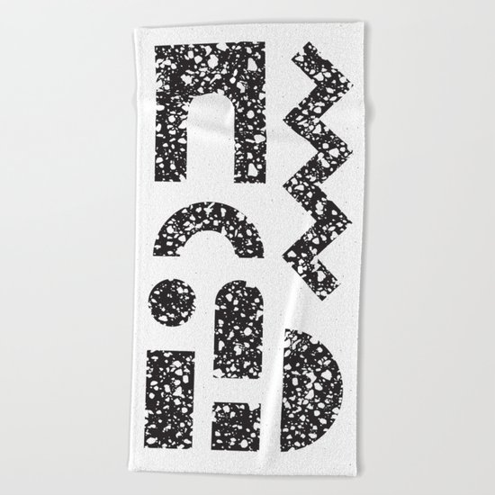 Work Beach Towel