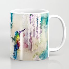Whimsical Hummingbird Coffee Mug