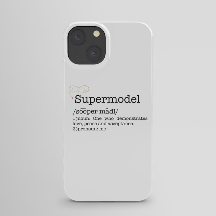 Supermodel iPhone Case