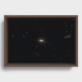 Sombrero Galaxy Framed Canvas
