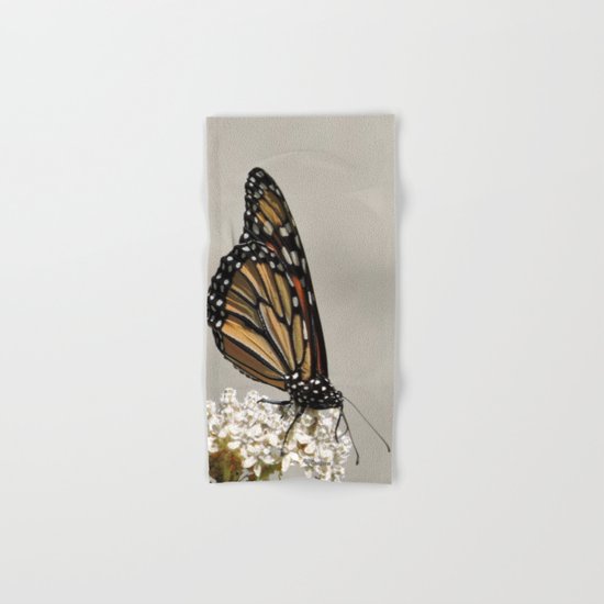 A Fine, Upstanding Monarch Hand & Bath Towel