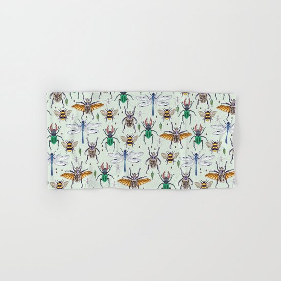 lucky insects Hand & Bath Towel