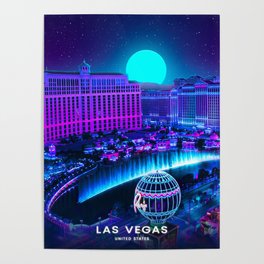 Las Vegas City Poster