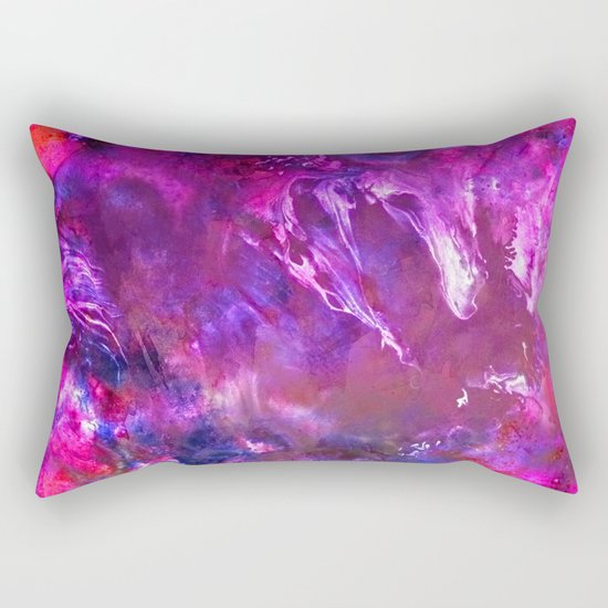 α Peacock Rectangular Pillow