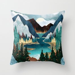River Vista Throw Pillow