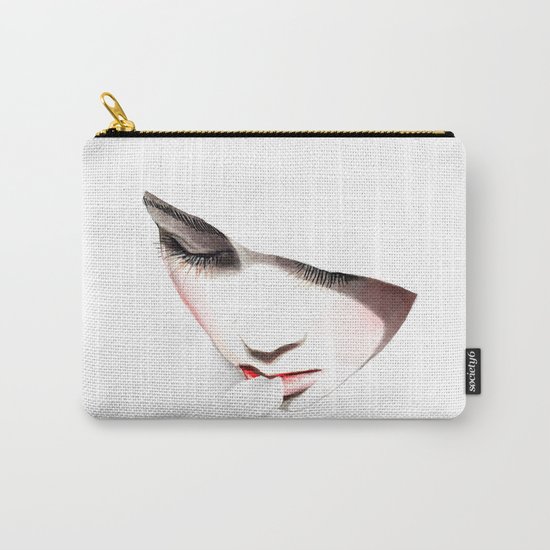 Cherry blossoms girl Carry-All Pouch