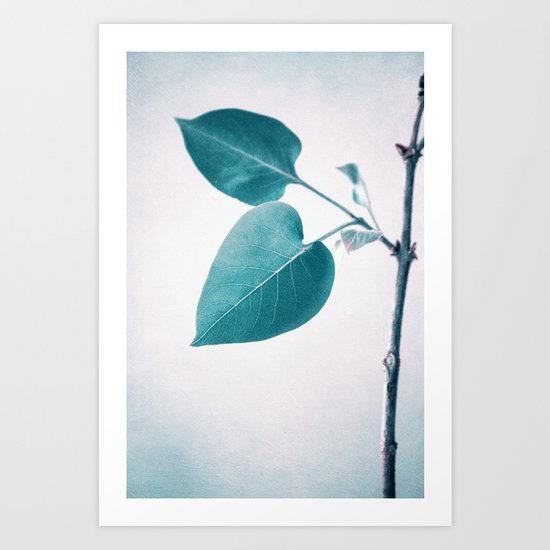 the beautiful heart Art Print